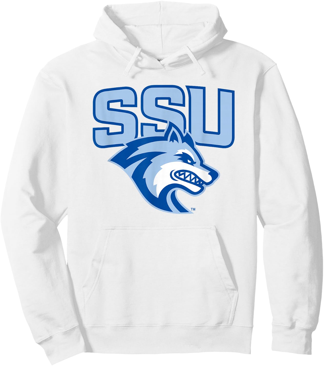 Sonoma State University Seawolves SSU Seawolf Hoodie - Hoodie | White