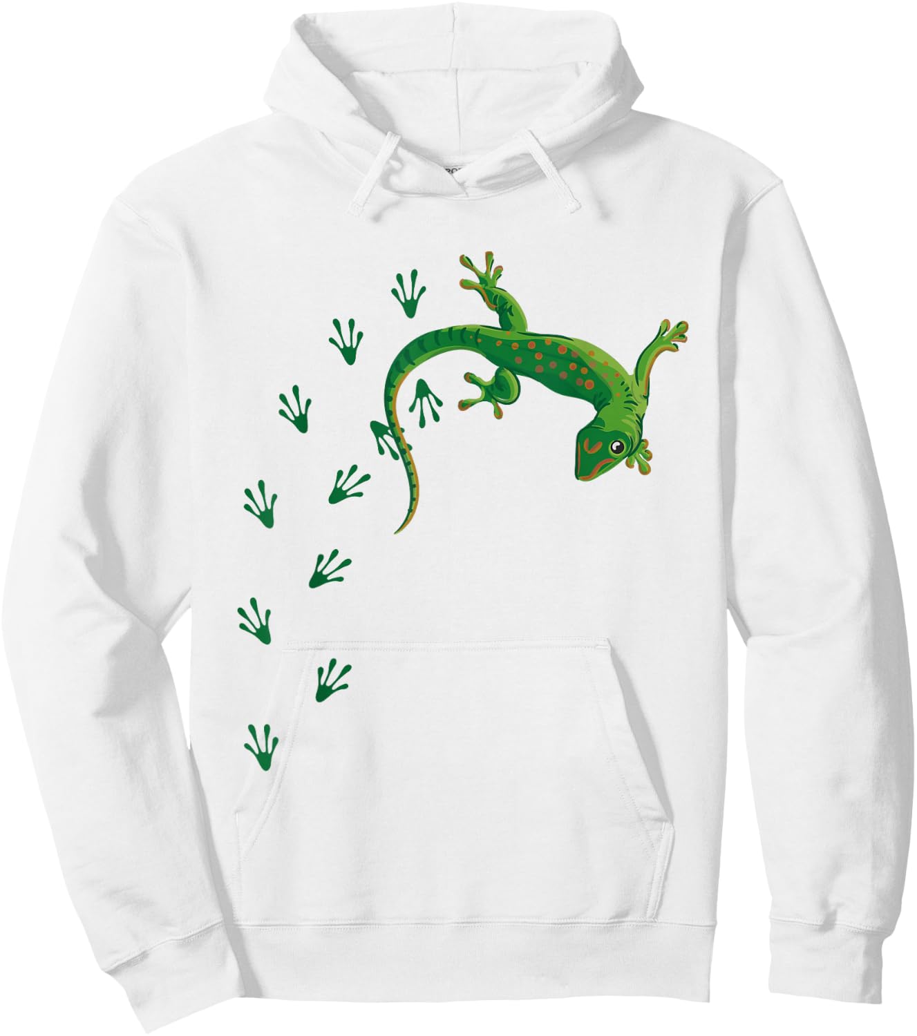 Cool Lizard Herpetology Reptile Lover Funny Lizard Design Hoodie - Hoodie | White