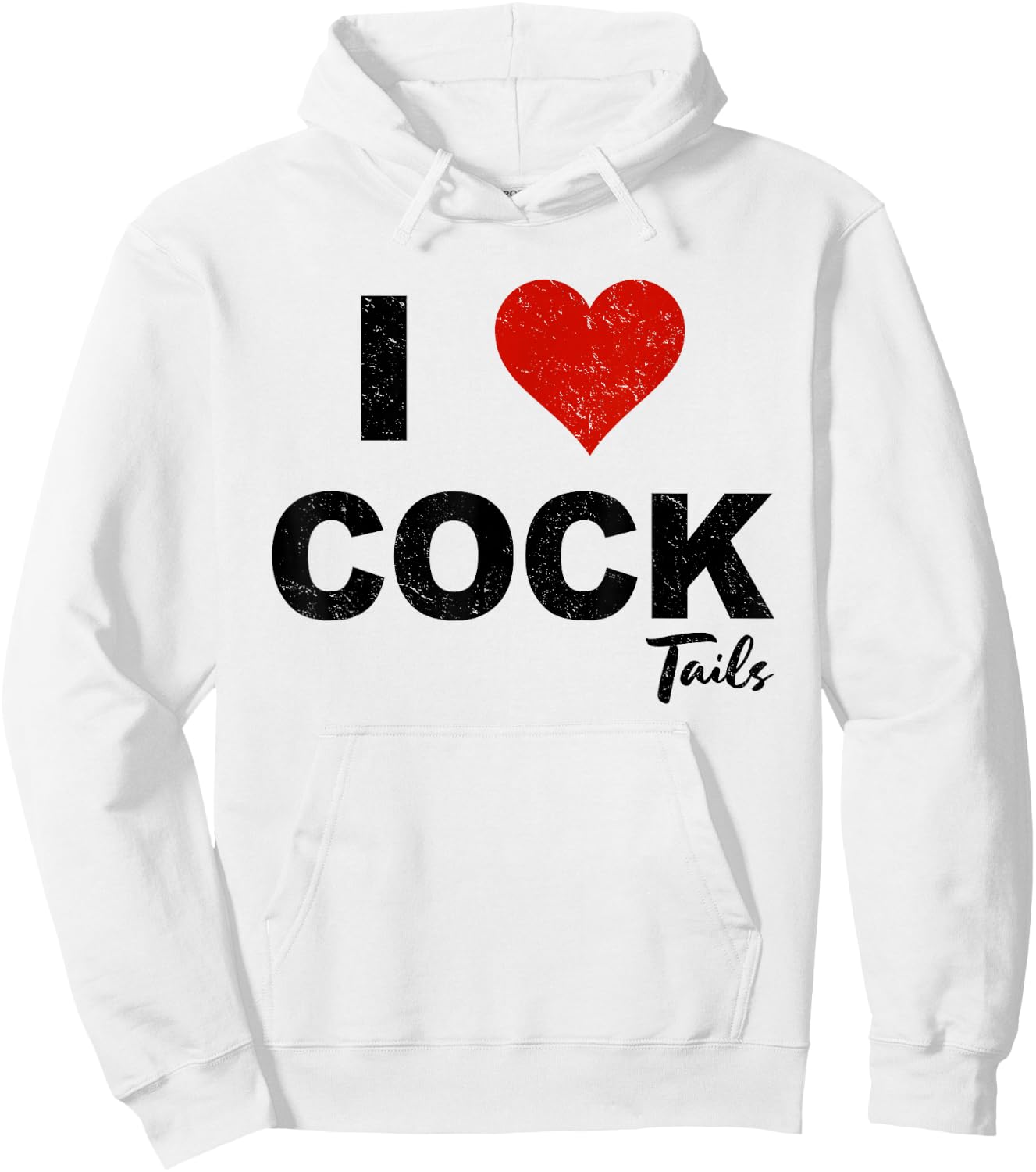 Funny I Love Cocktails Cocktail Bar Pub Drinking Joke Pun Hoodie - Hoodie | White