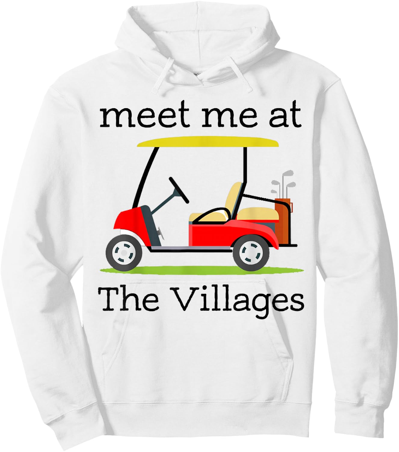 The Villages Florida Retirement Golf Hoodie - Hoodie | White