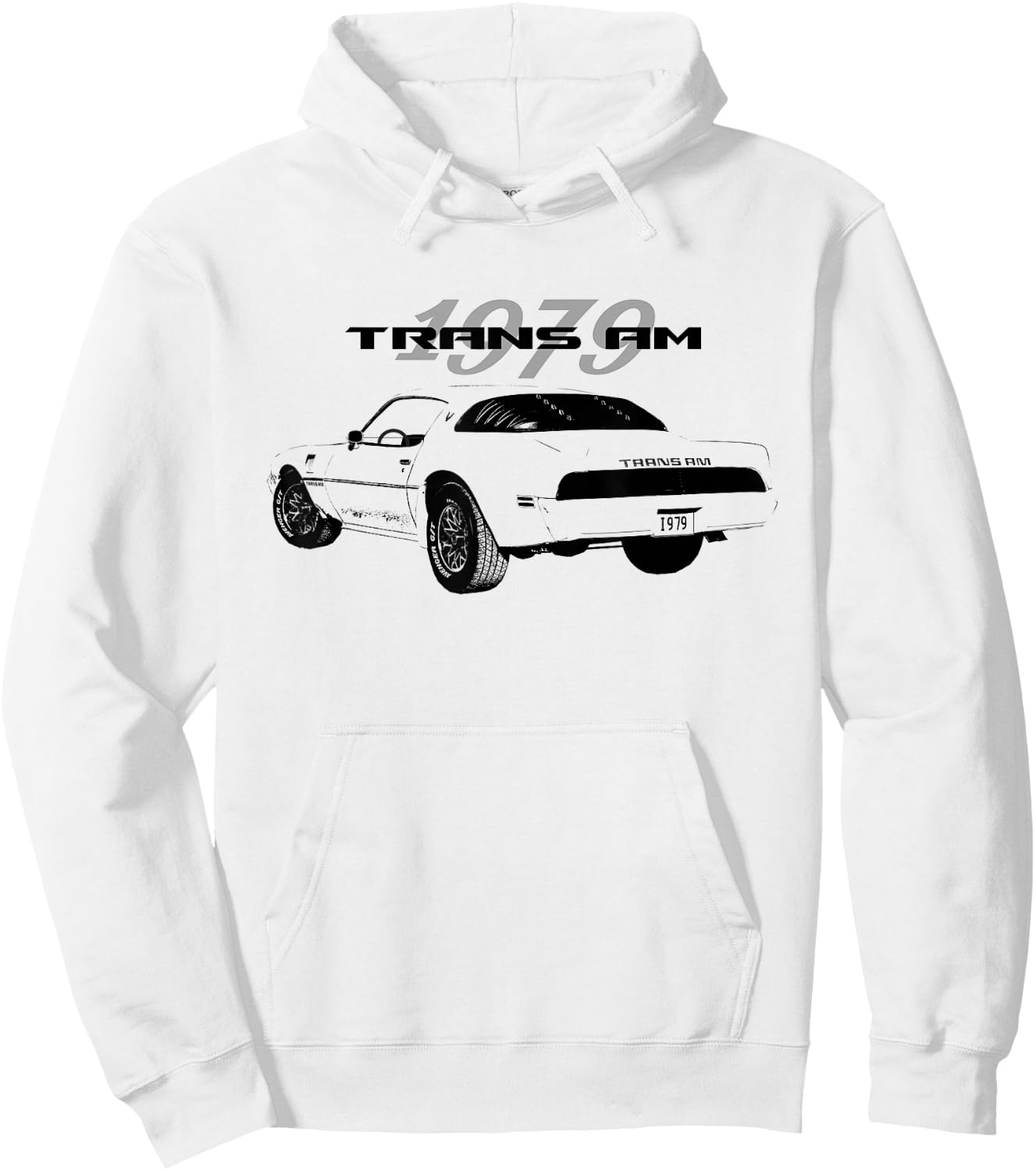 VINTAGE 1979 TRANS AM AMERICAN MUSCLE CARS, 70s CLASSIC CARS Hoodie - Hoodie | White