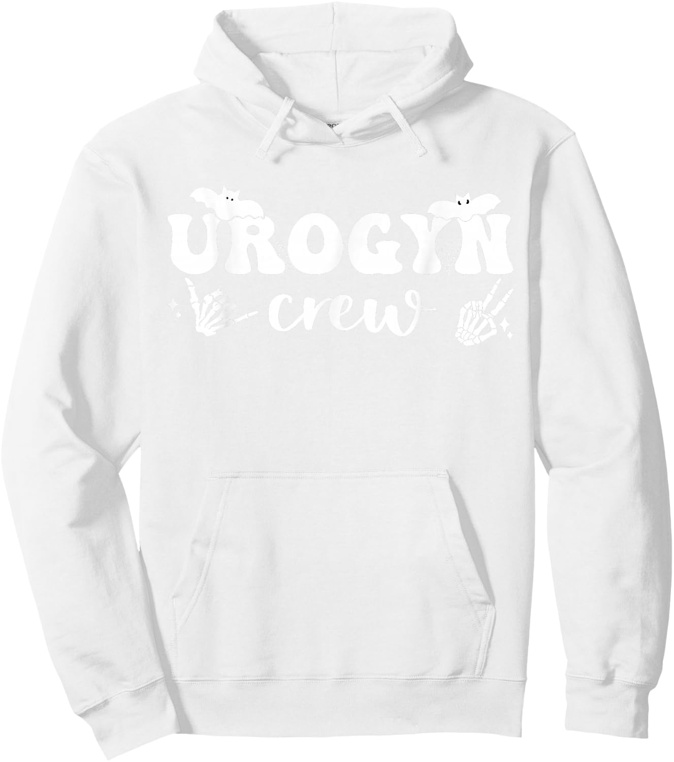 Halloween UROGYN Nurse Crew Spooky Urogynecology Nurse Squad Hoodie - Hoodie | White