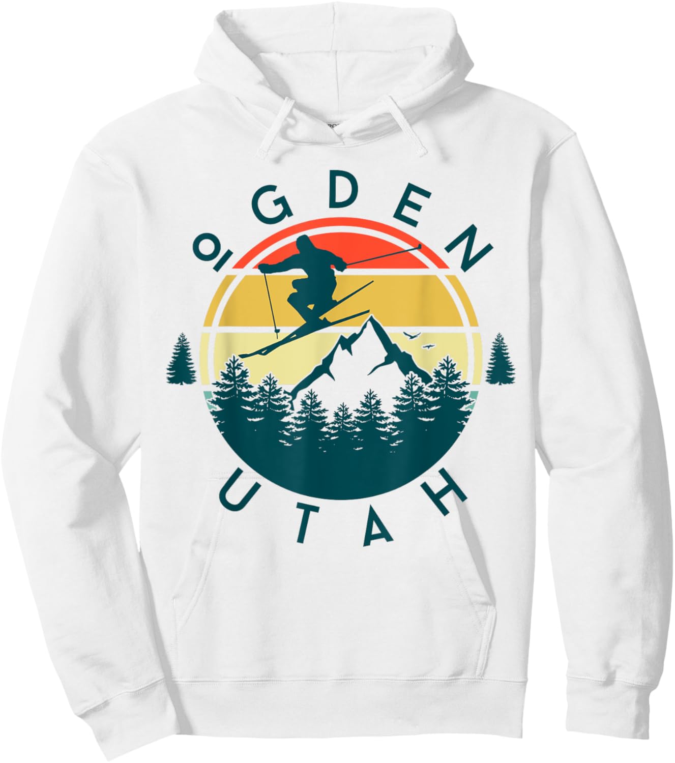 Ogden Utah Hoodie - Hoodie | White
