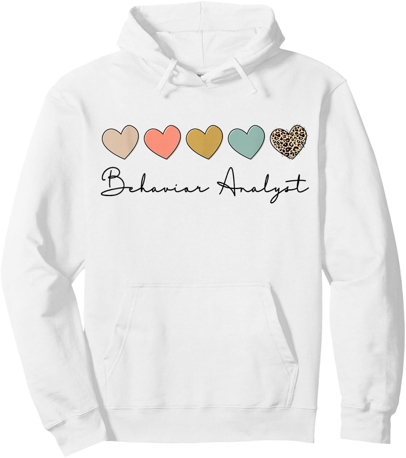 Behavior Analyst Teacher Squad Technician Therapist Analysis Hoodie - Hoodie | White