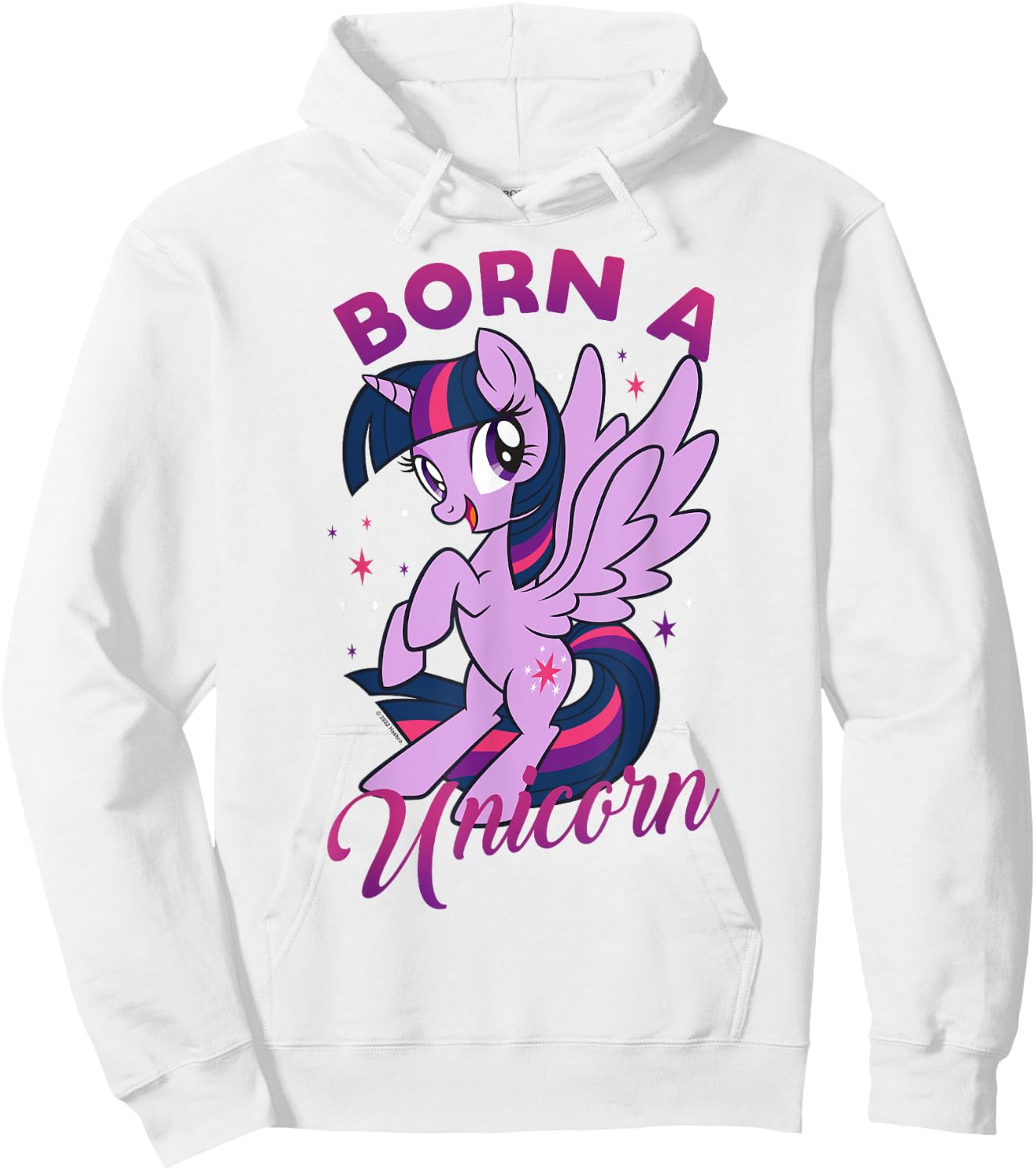 My Little Pony: Friendship Is Magic Twilight Born A Unicorn Hoodie - Hoodie | White