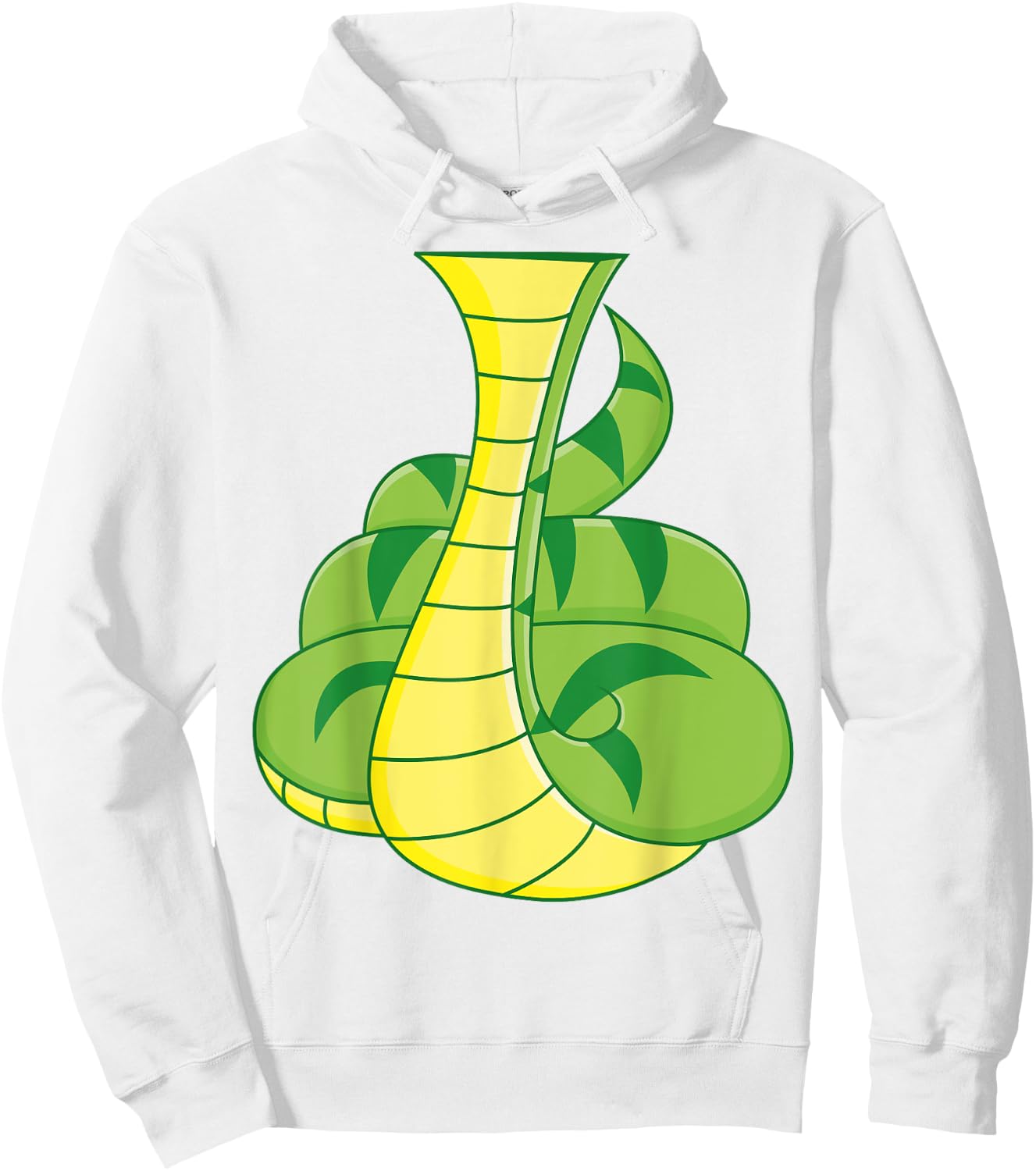 Snake Snake Costume Shirt Hoodie - Hoodie | White