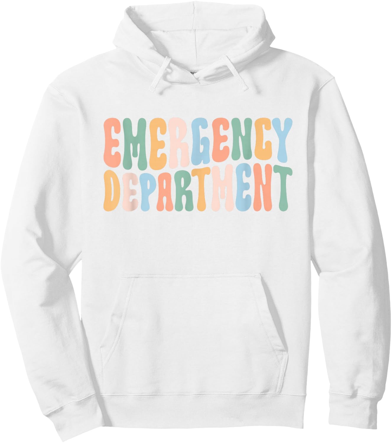 Emergency Department Emergency Room Healthcare Nursing Hoodie - Hoodie | White