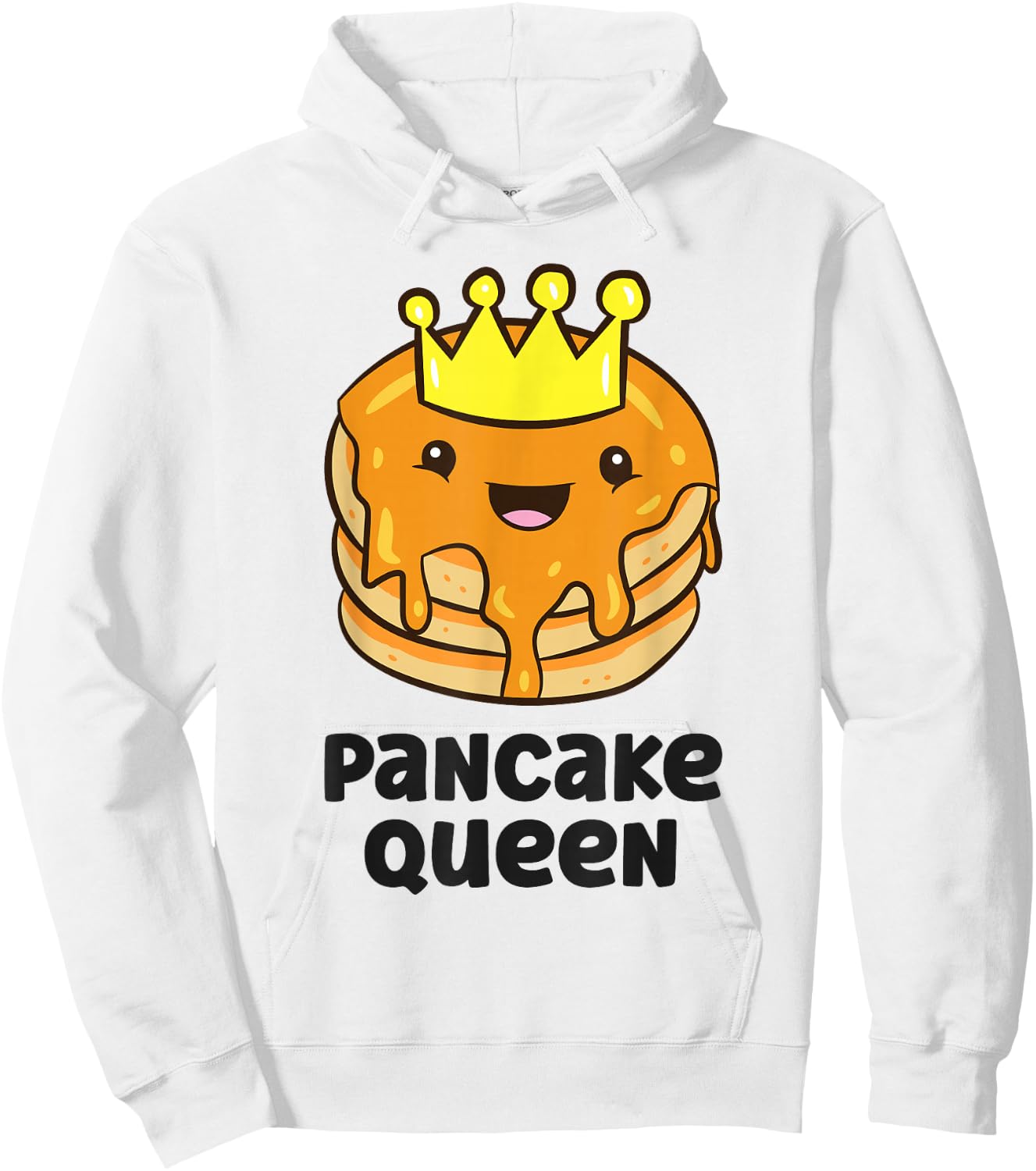 Pancake King Pancake Maker Funny Pancake Hoodie - Hoodie | White