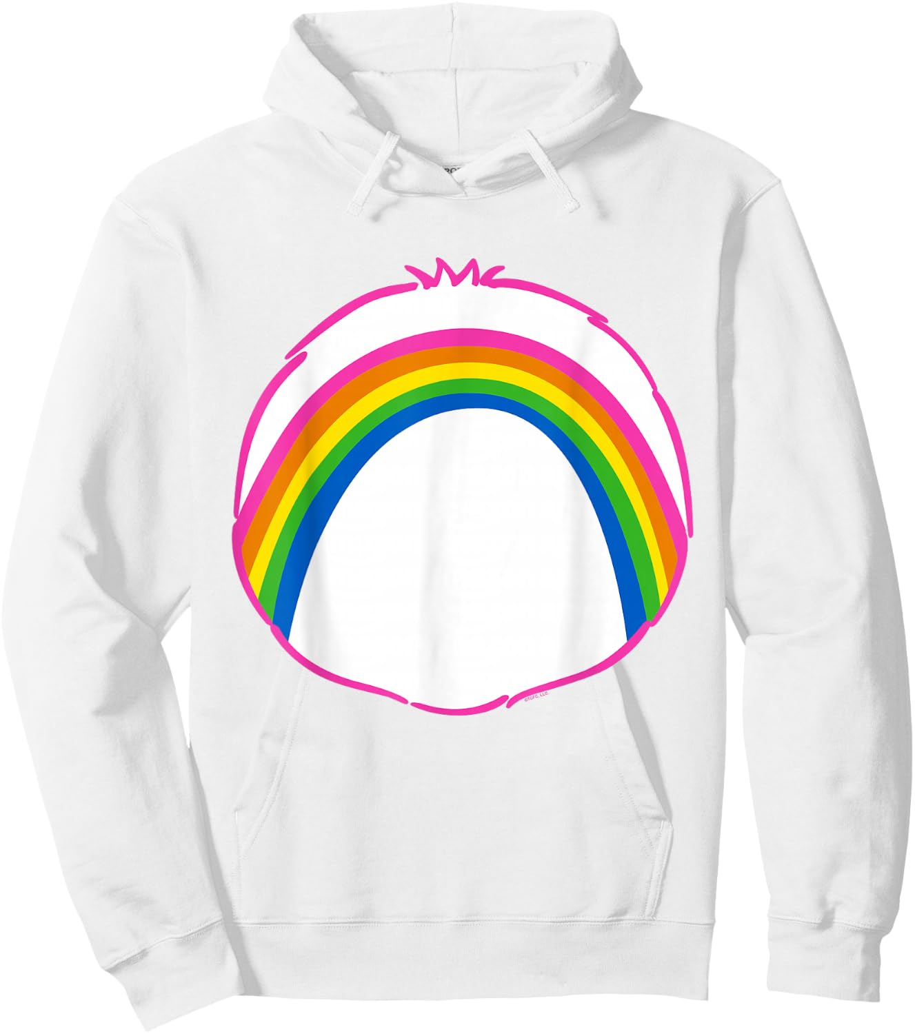 Care Bears Cheer Belly Halloween Costume Hoodie - Hoodie | White
