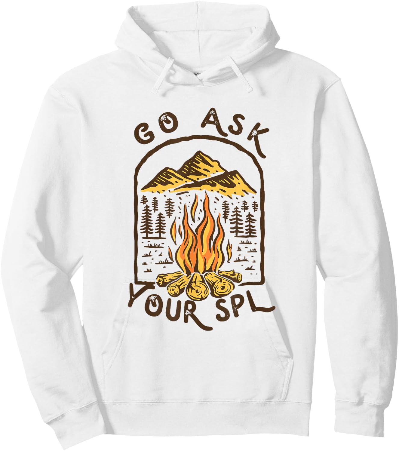 Camping Go ask your SPL Camper Gift Hoodie - Hoodie | White