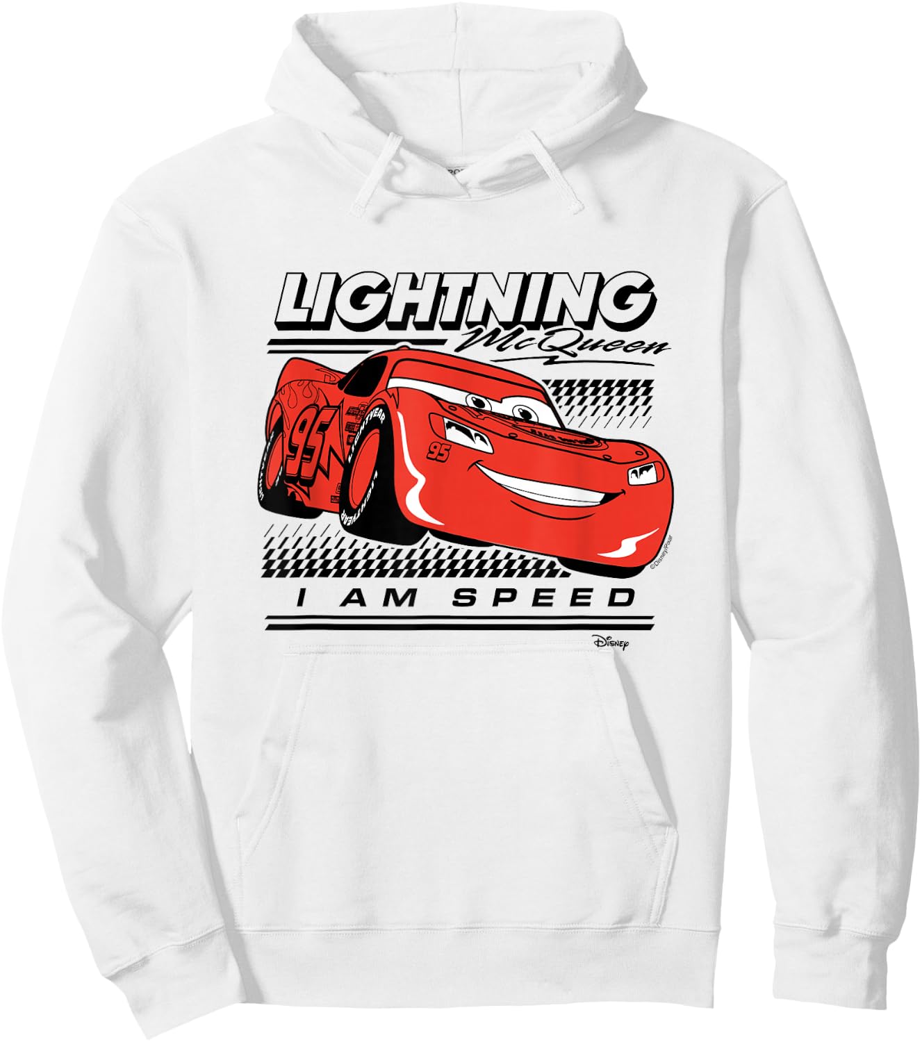 Cars - LMQ I am Speed Hoodie - Hoodie | White
