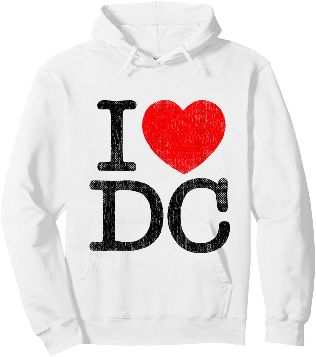 I Love DC Souvenir Washington Outfit I Heart DC Hoodie - Hoodie | White