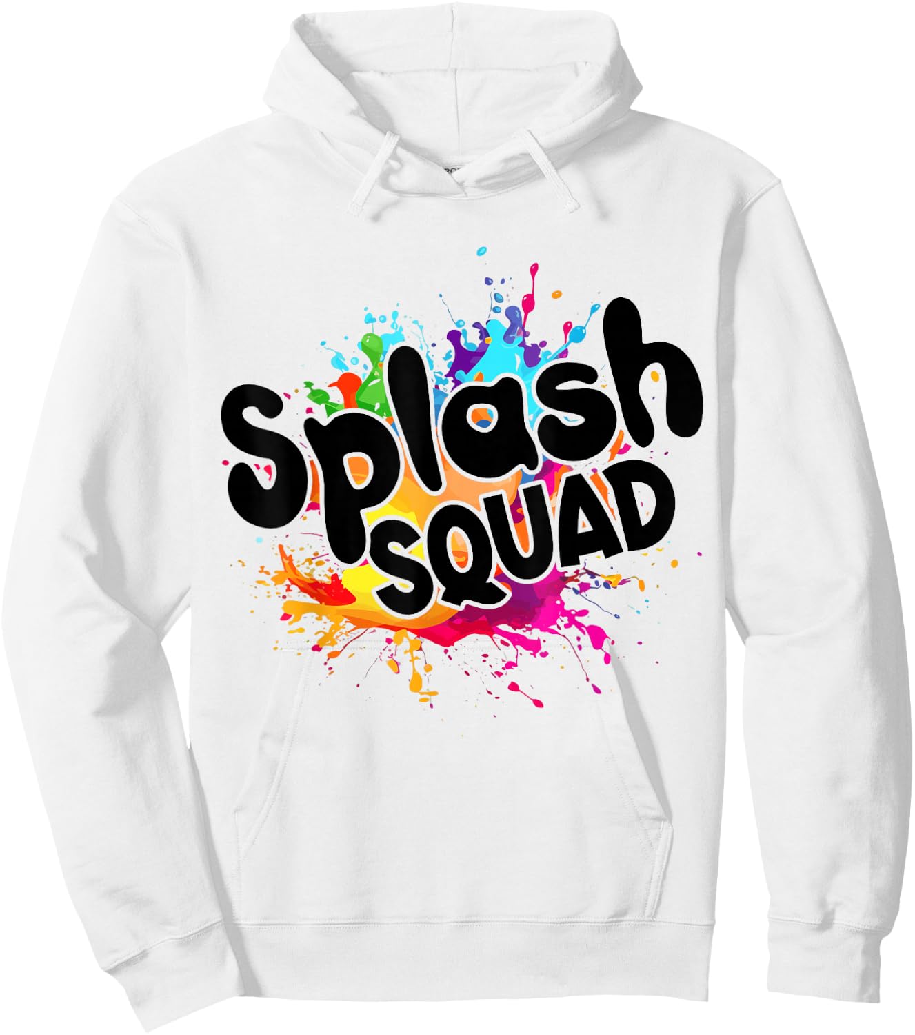 Waterpark Beach Birthday Decoration Splash Squad Hoodie - Hoodie | White