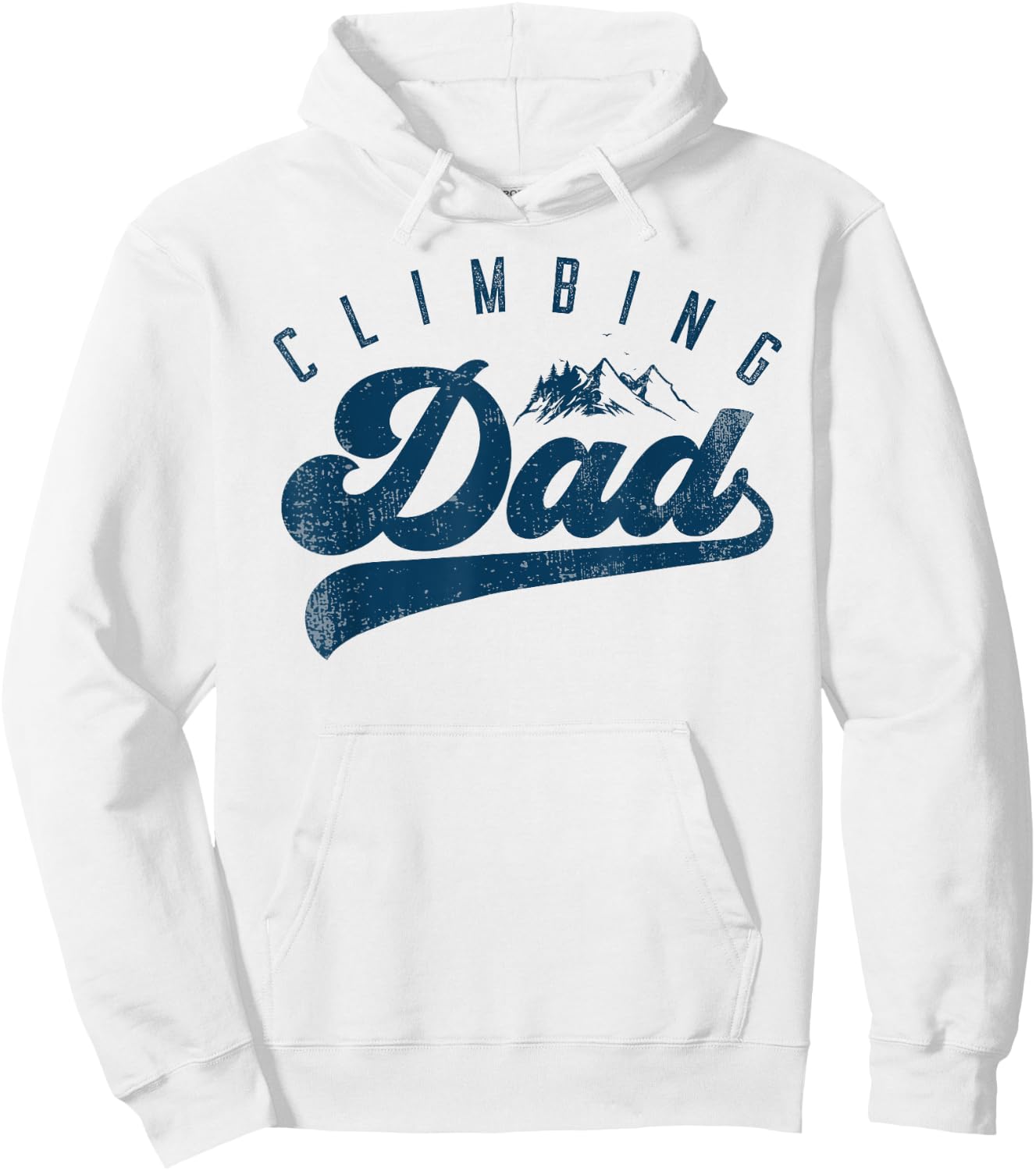 Rock Climbing Dad Gifts For Mountain Climbers Hoodie - Hoodie | White