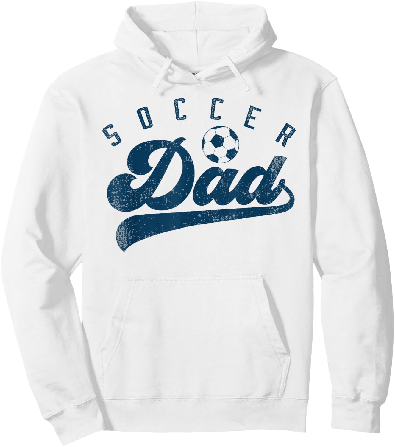 Soccer Dad Gifts Daddy Father's Day Hoodie - Hoodie | White