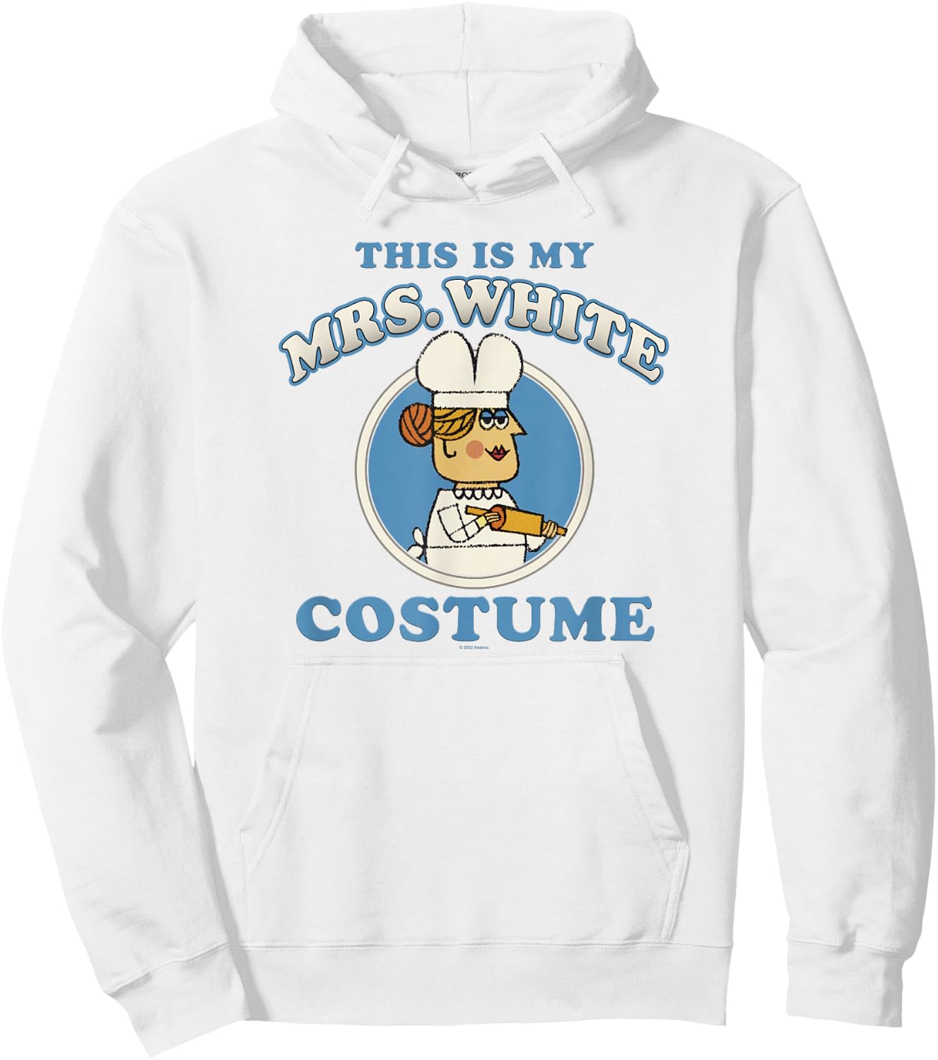 Clue This Is My Mrs. White Costume Hoodie - Hoodie | White