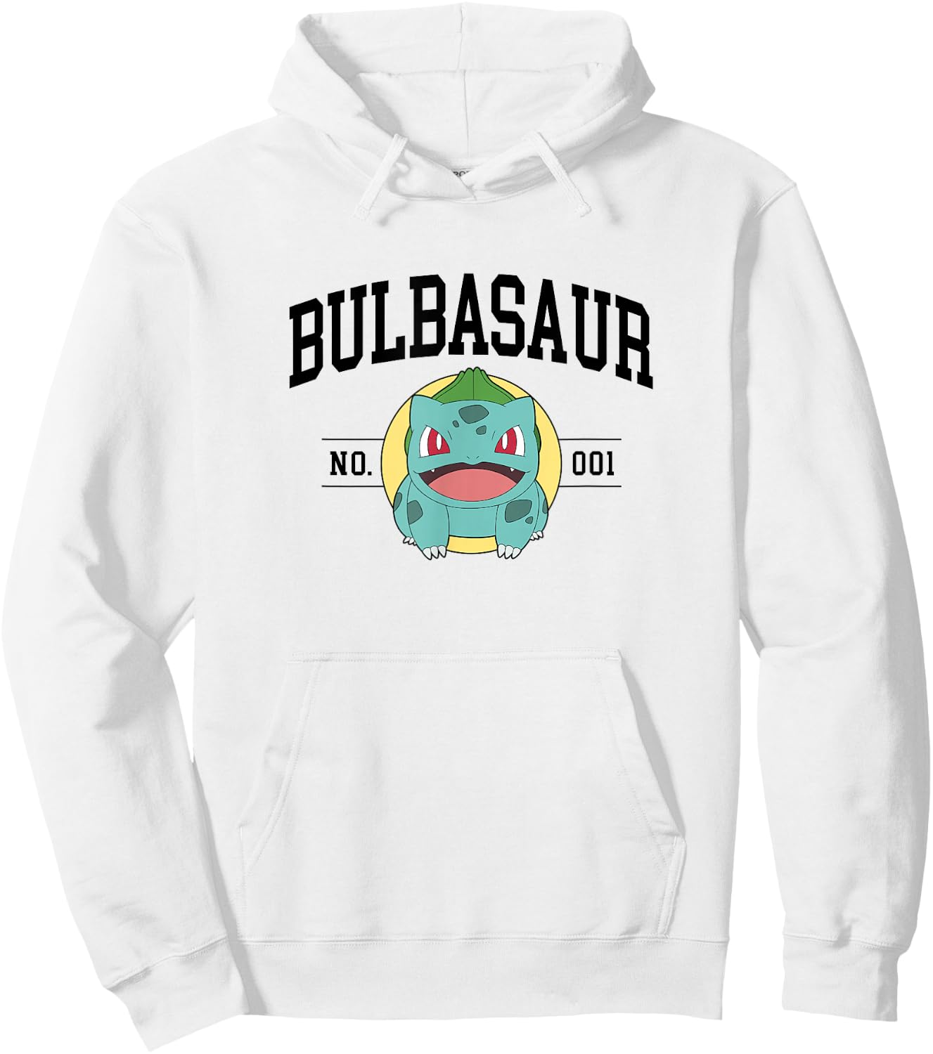 Pokémon - Bulbasaur Collegiate Hoodie - Hoodie | White