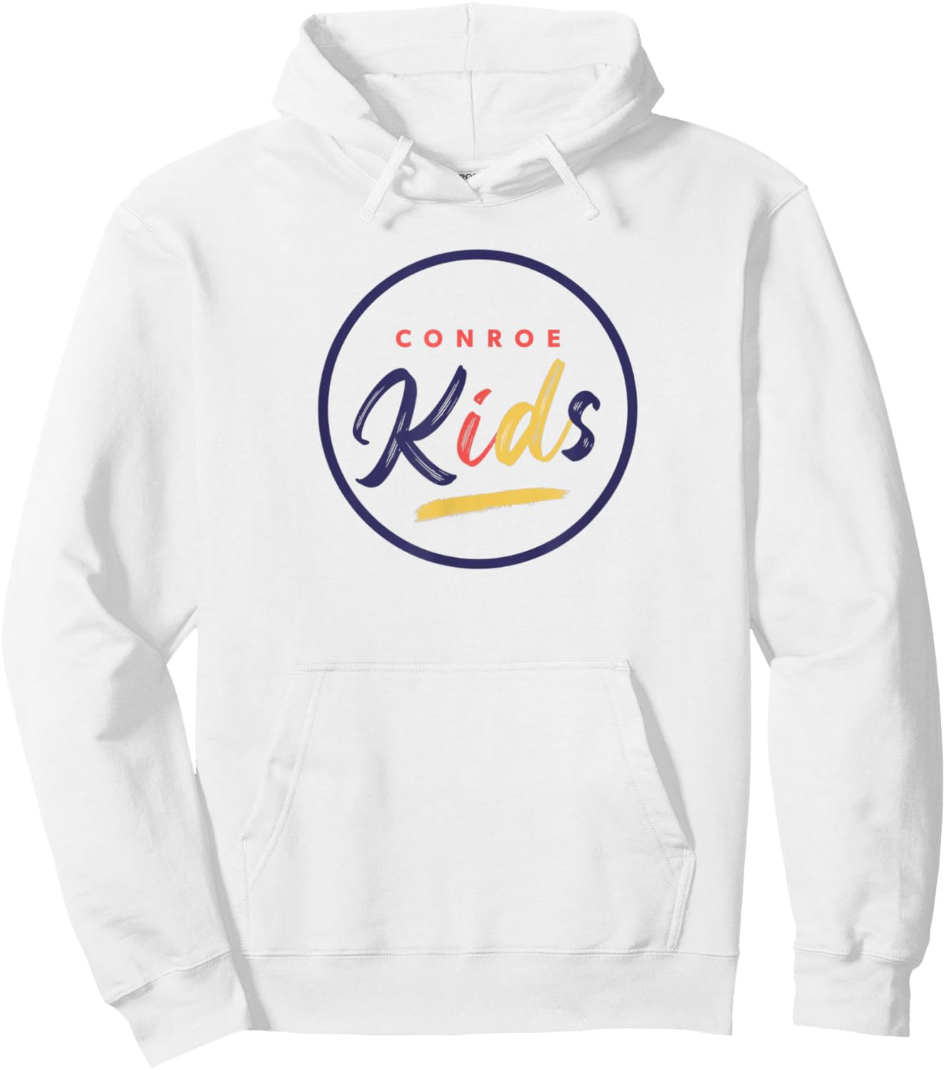 Conroe Kids Hoodie - Hoodie | White