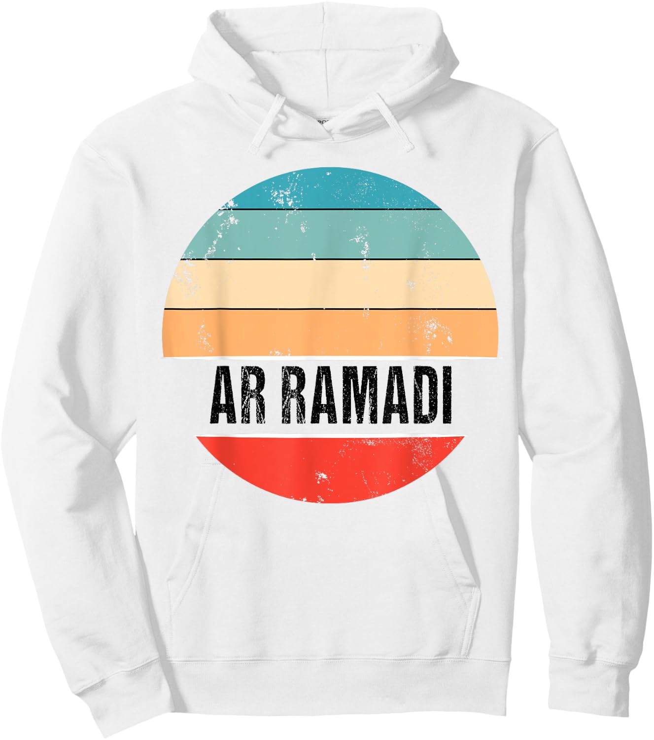 Ramadi Iraq City Trip Hoodie - Hoodie | White