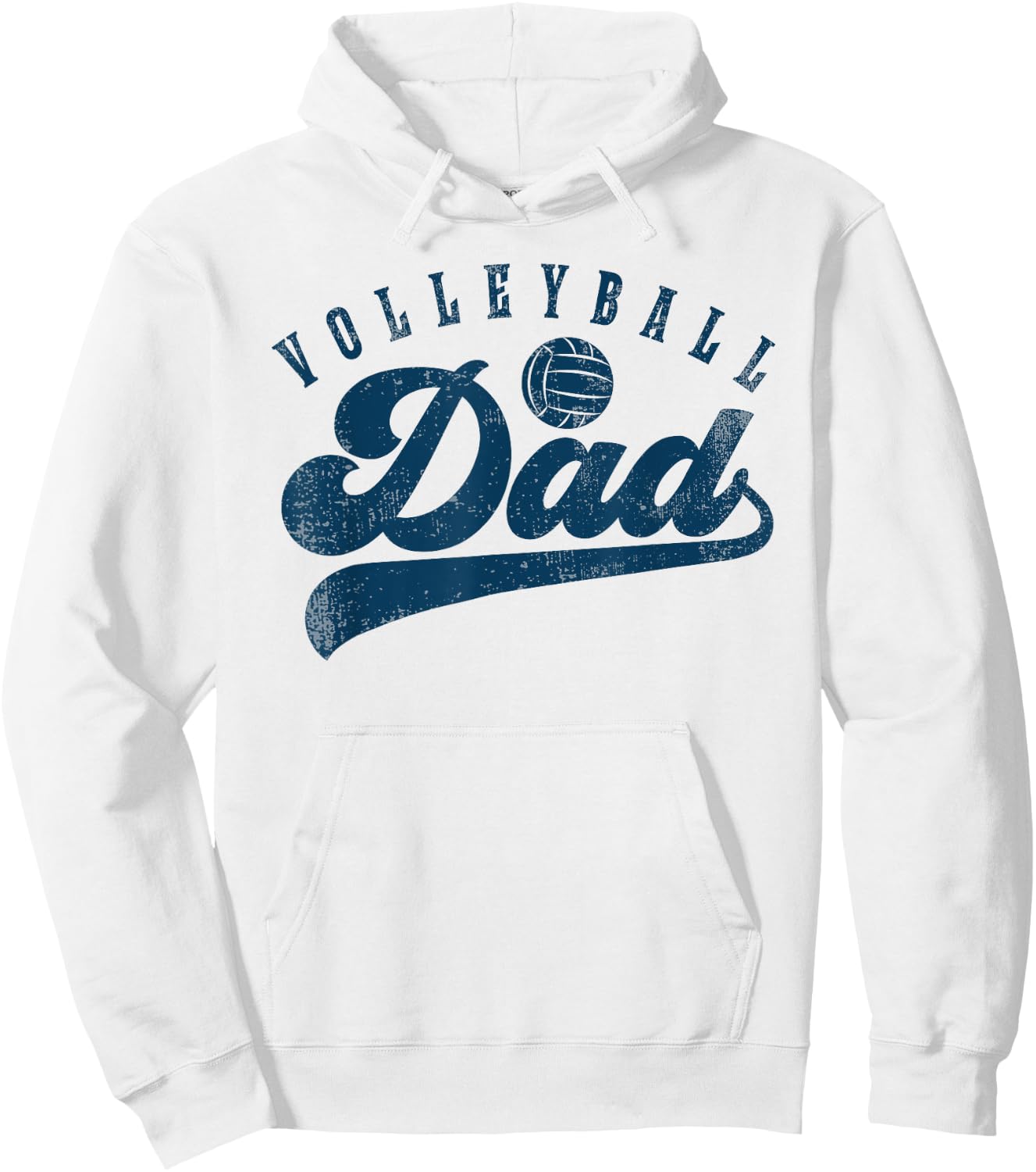 Volleyball Dad Gifts Daddy Father's Day Hoodie - Hoodie | White