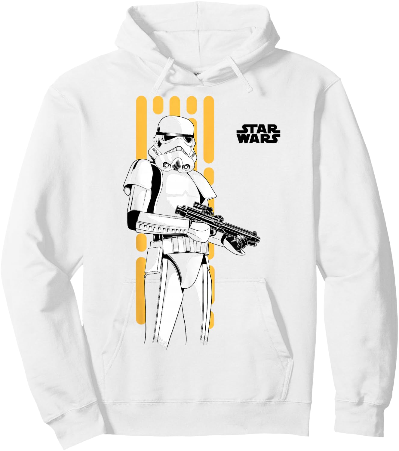 Star Wars Stormtrooper Combat Ready Pose Hoodie - Hoodie | White