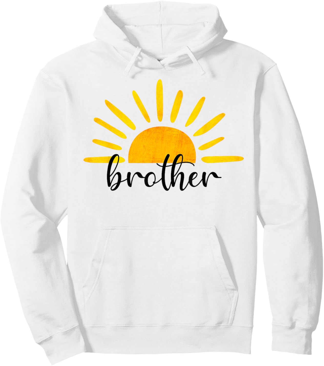 Brother of The Birthday First Trip Around the Sun Birthday Hoodie - Hoodie | White