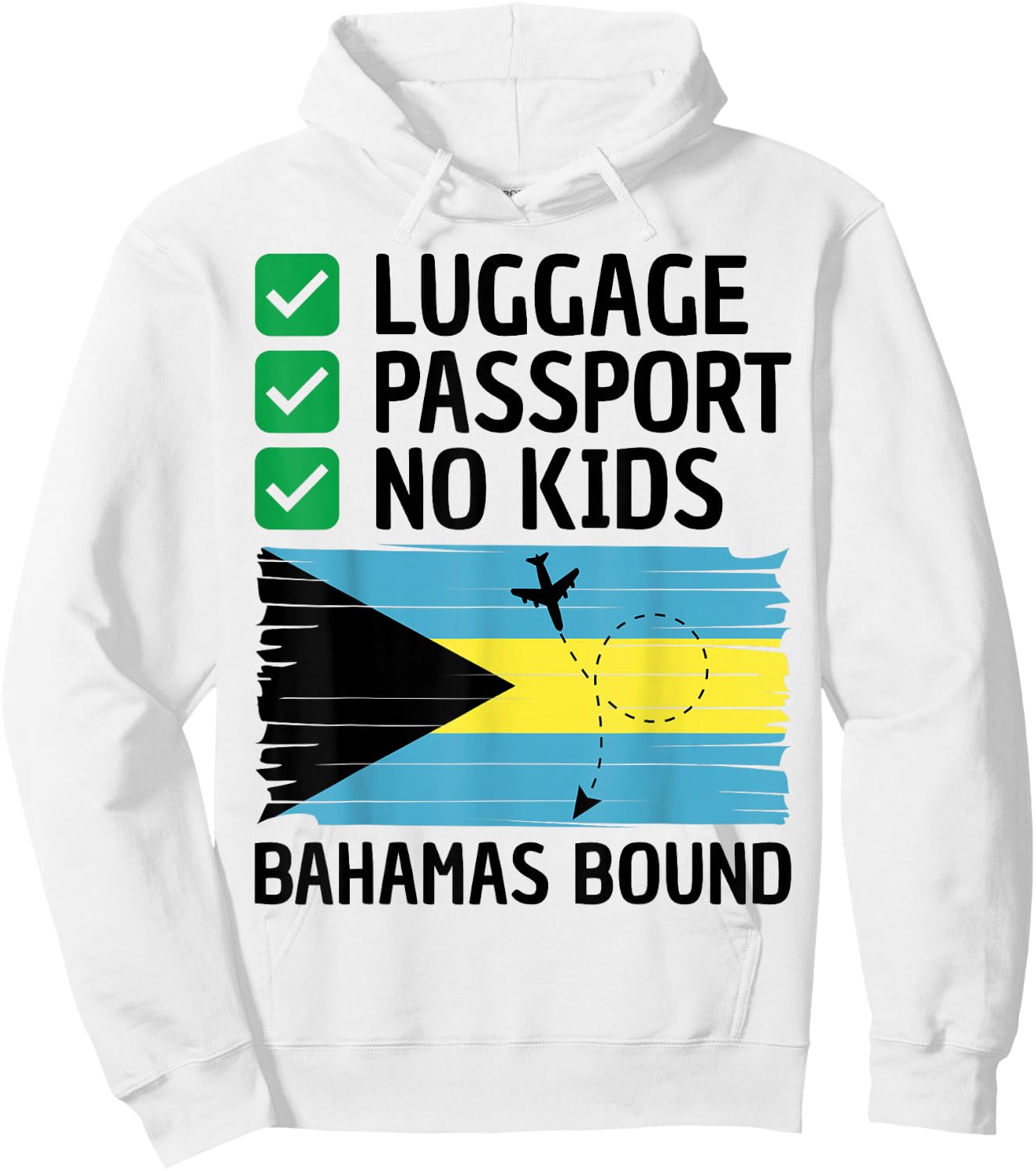 Bahamian Travel Vacation Outfit to Bahamas Men Women Bahamas Hoodie - Hoodie | White
