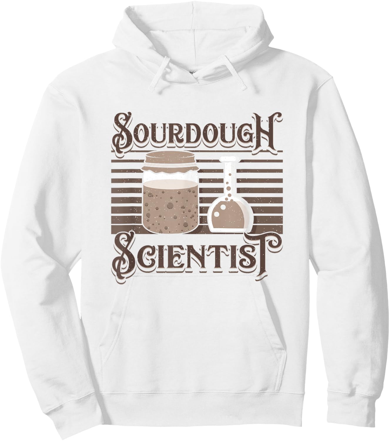 Baking Baker Sourdough Scientist Bread Baker Master Hoodie - Hoodie | White