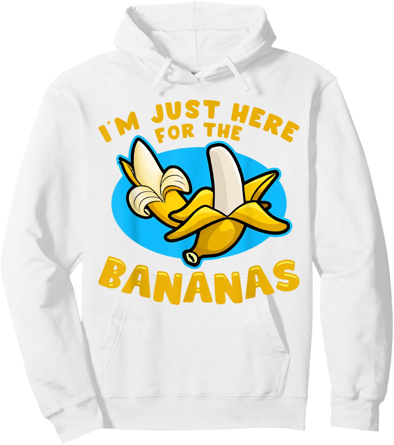 Banana Fruit - I´m just here for the Bananas Hoodie - Hoodie | White