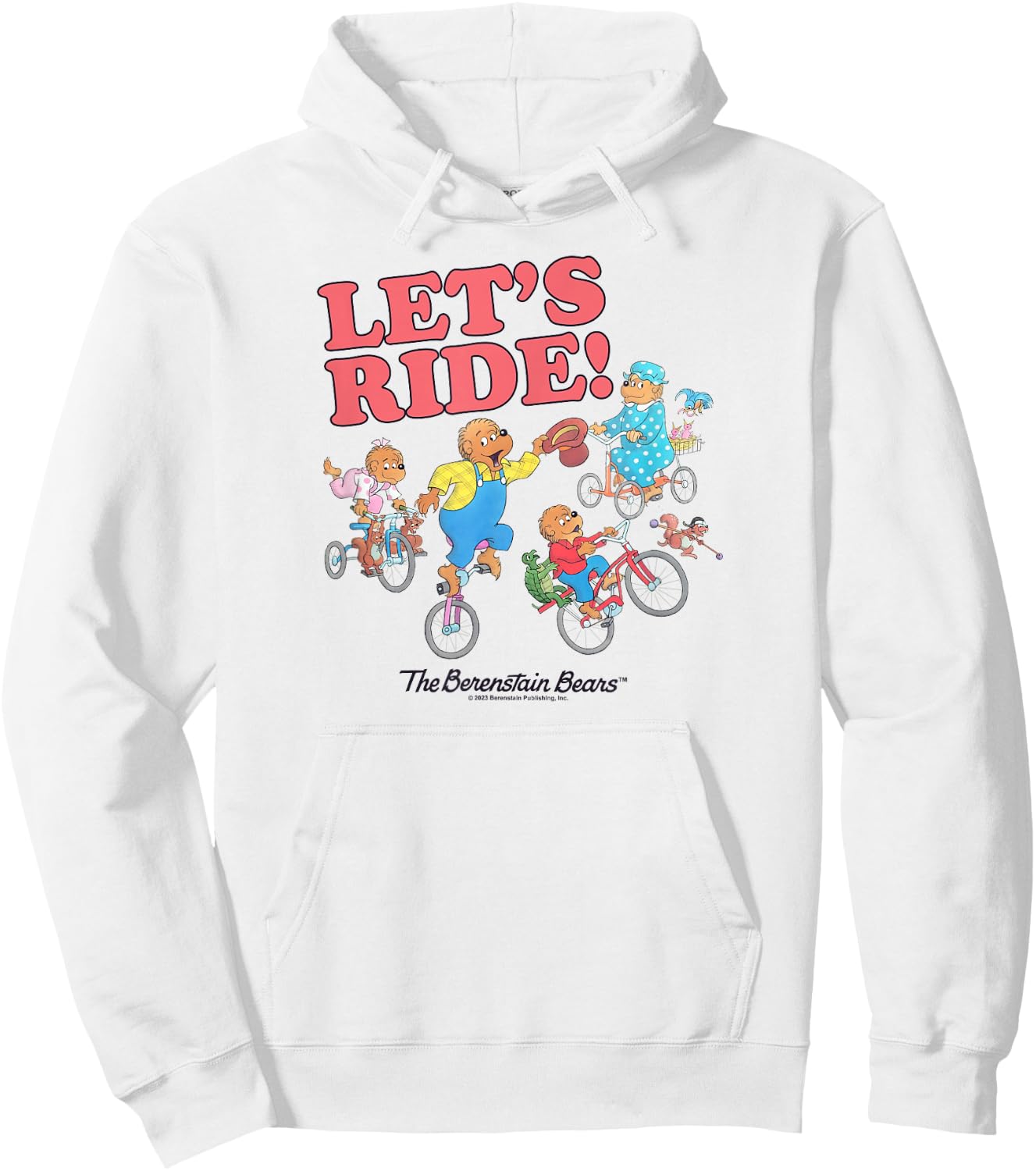 The Berenstain Bears The Berenstain Bears Let's Ride Hoodie - Hoodie | White
