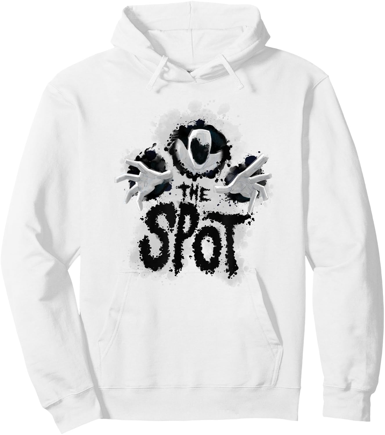 Marvel Spider-Man Across The Spider-Verse Part 1 The Spot Hoodie - Hoodie | White