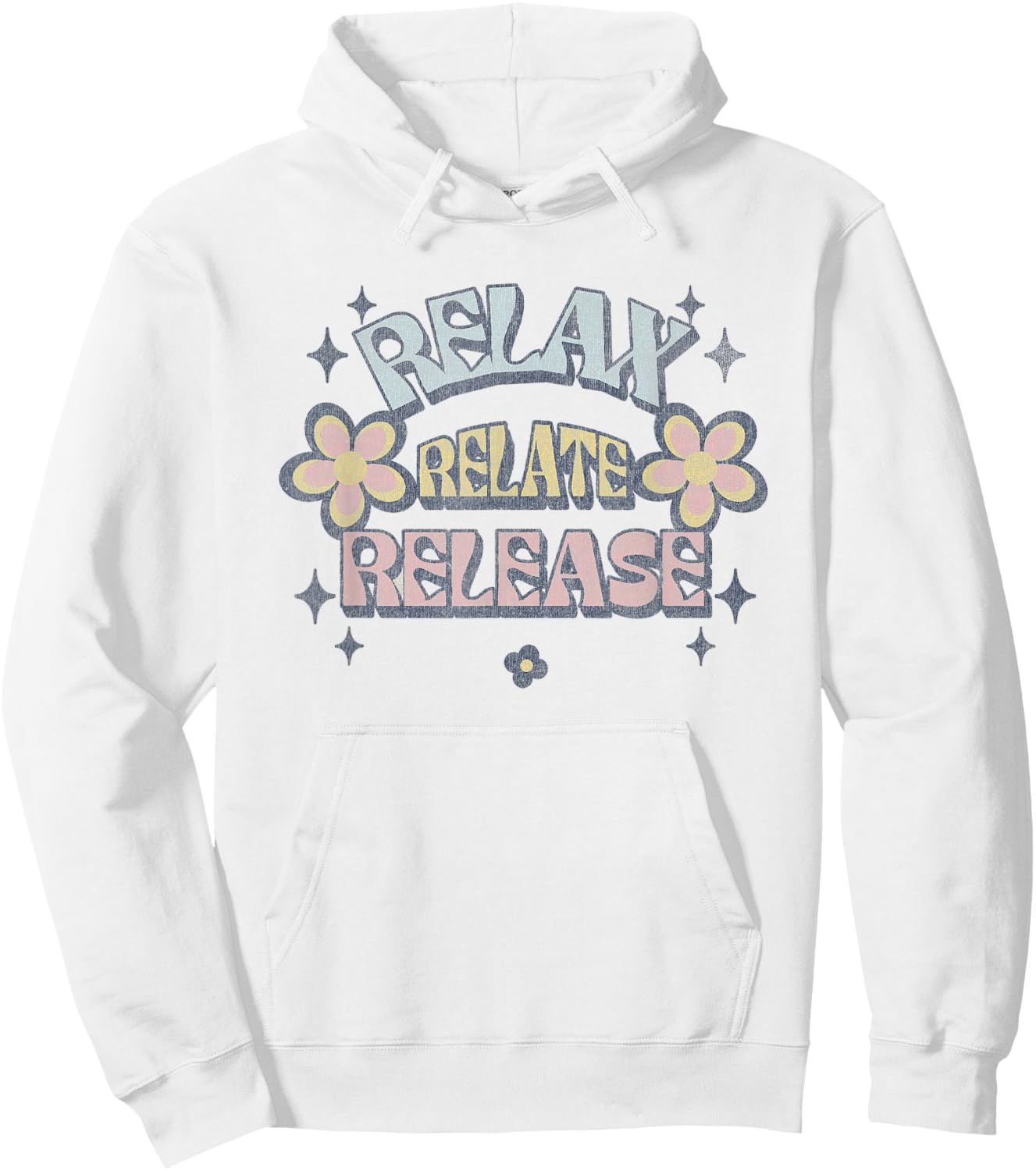 Relax Relate Released Hoodie - Hoodie | White
