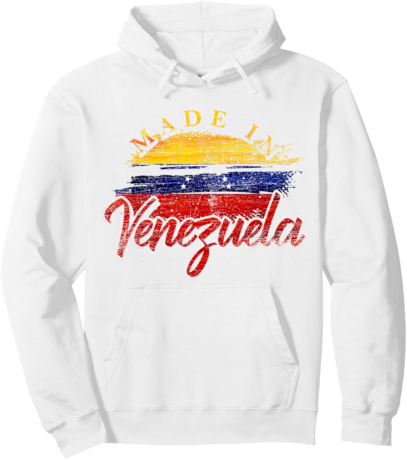 Latin American Gift Proud Venezuelan Made In Venezuela Hoodie - Hoodie | White