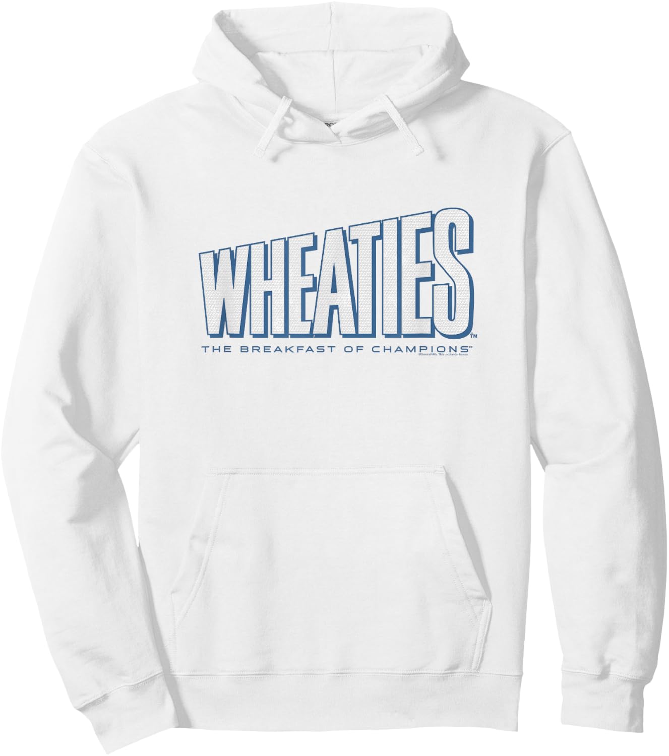Wheaties The Breakfast Of Champions Iconic Distressed Logo Hoodie - Hoodie | White