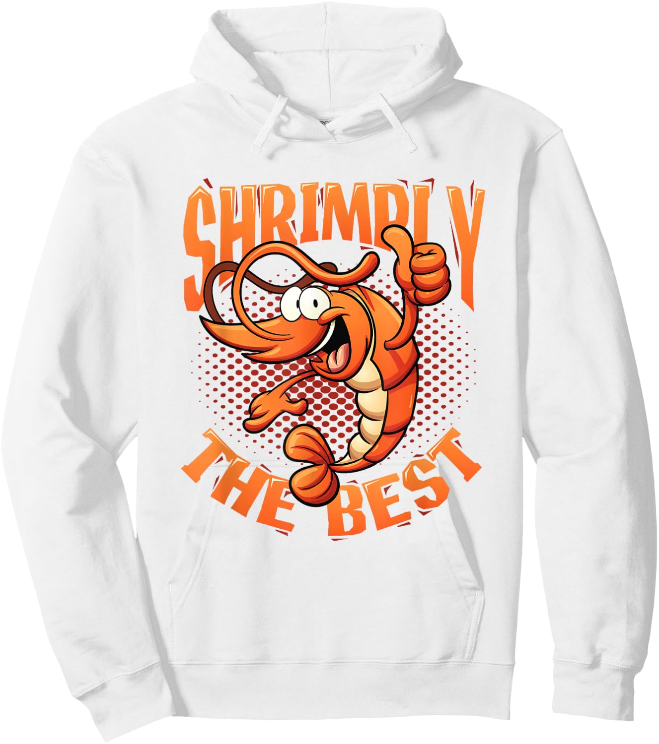 Shrimply The Best Aquarist Shrimp Farmer Hoodie - Hoodie | White