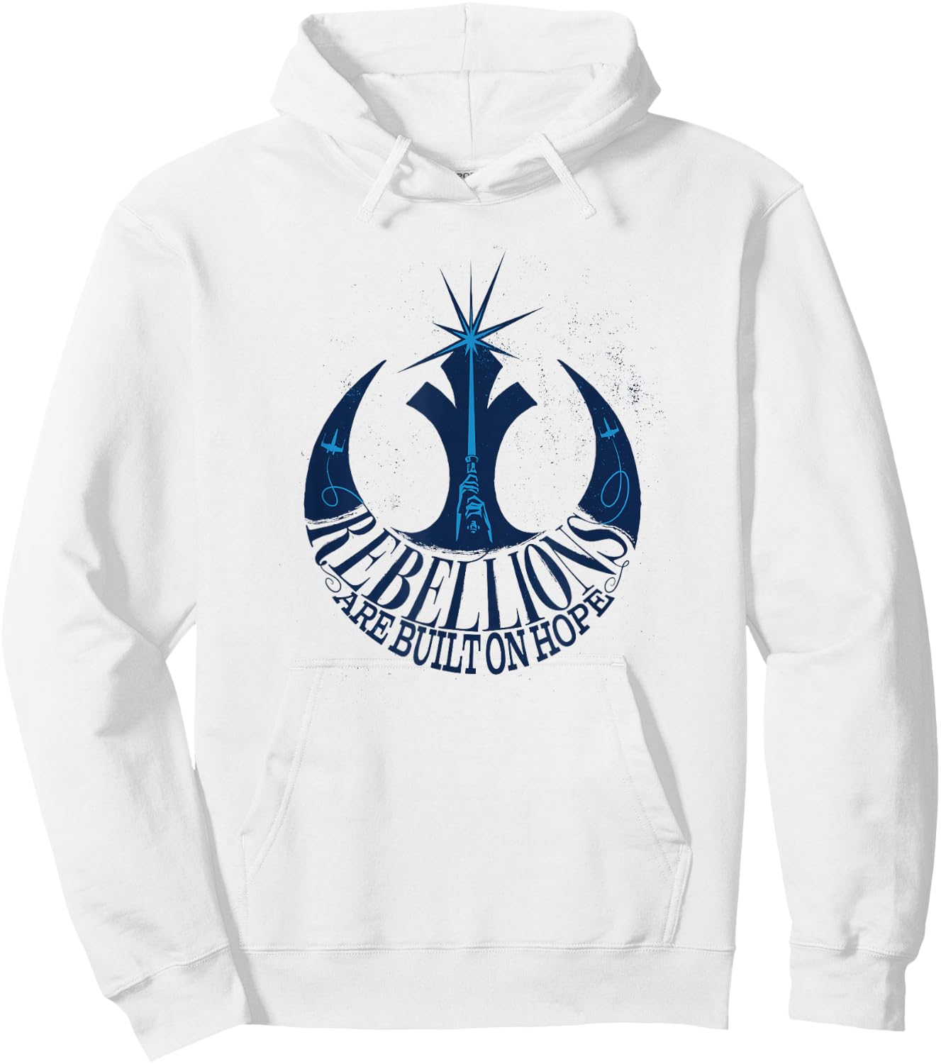 Star Wars Rebellions Are Built On Hope Rebels Logo Hoodie - Hoodie | White