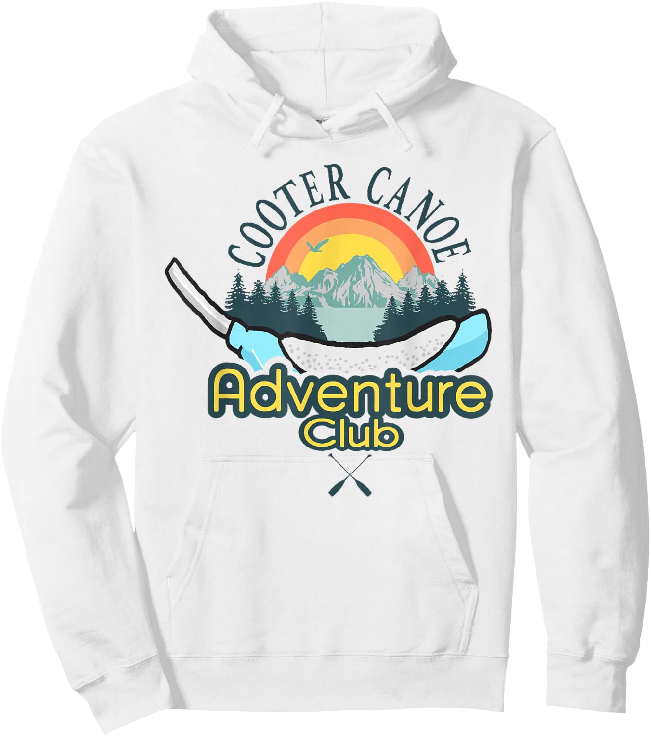 Cooter Canoe Purewick Funny Nursing ICU ED ER Med Surg Nurse Hoodie - Hoodie | White