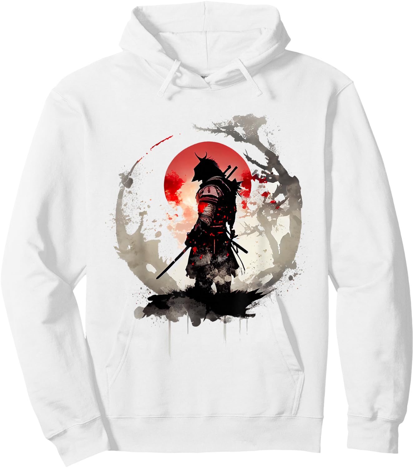 Samurai Ronin Hoodie - Hoodie | White