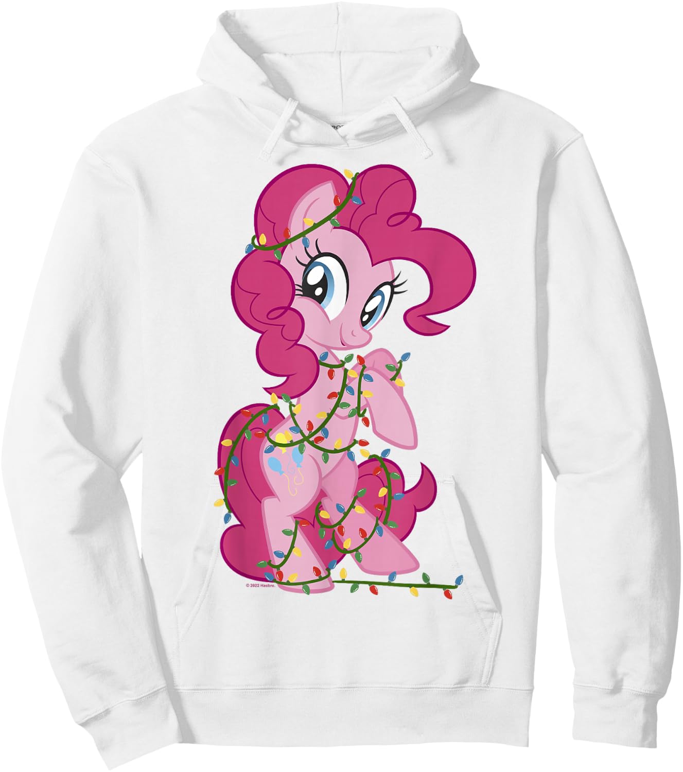 My Little Pony: Friendship Is Magic Pinkie Pie Lights Hoodie - Hoodie | White