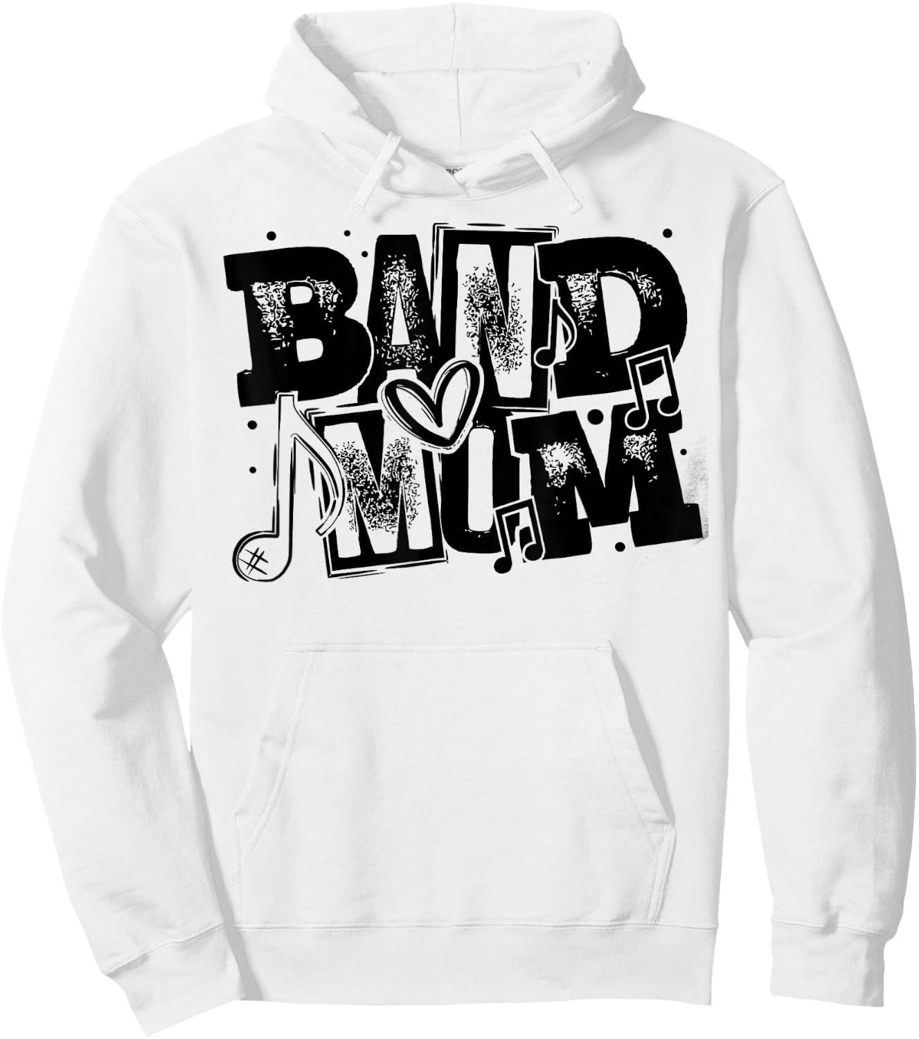 Band Mom Hoodie - Hoodie | White