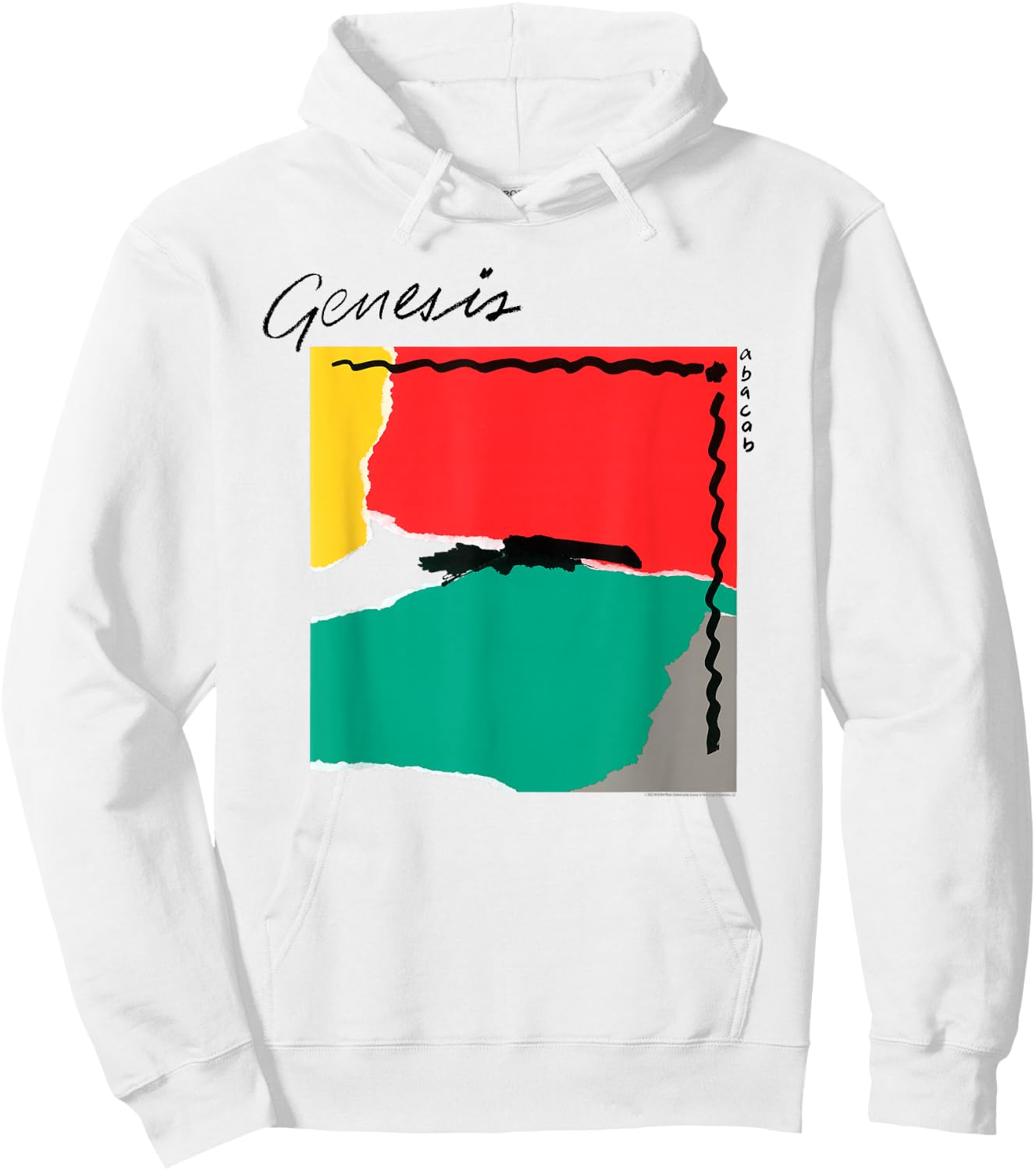 Genesis Abacab Hoodie - Hoodie | White