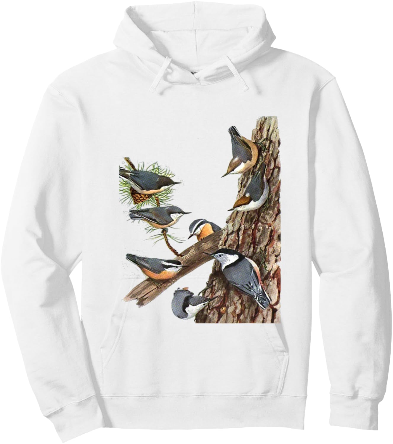Nuthatch Hoodie - Hoodie | White