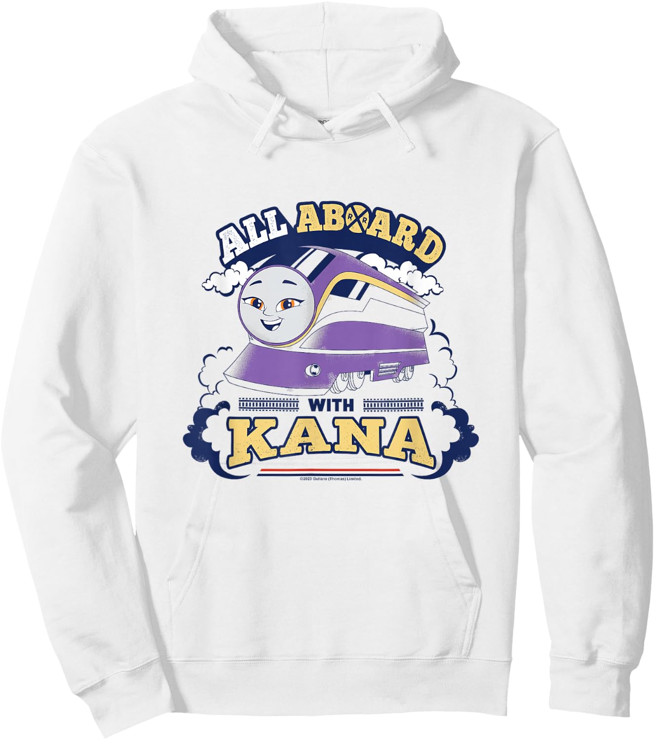 Thomas & Friends - All on Board With Kana Hoodie - Hoodie | White