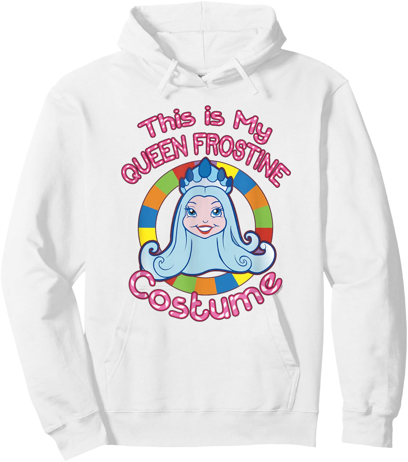 Candy Land Halloween This Is My Queen Frostine Costume Hoodie - Hoodie | White