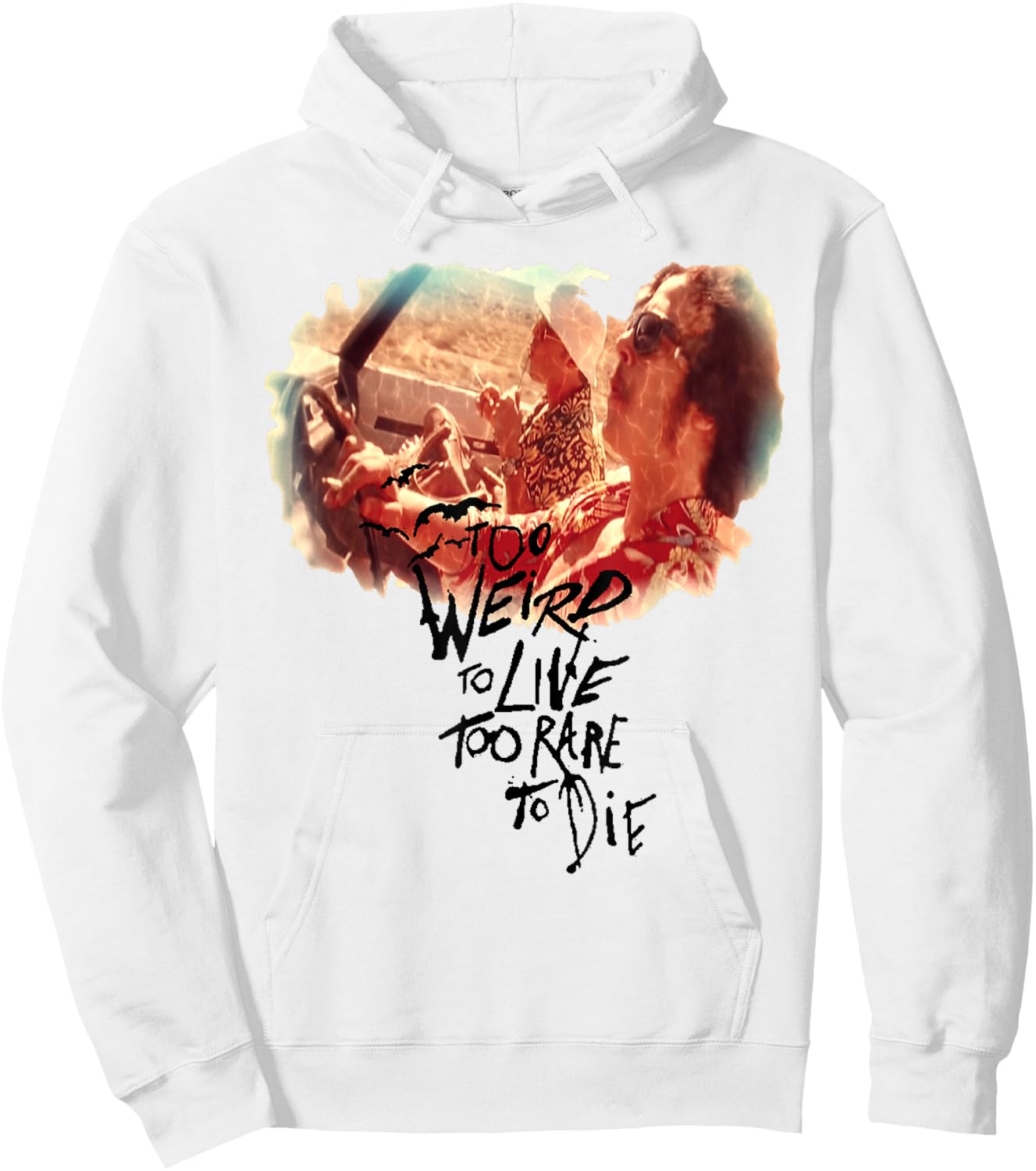 Fear and Gonzo Loathing 2.0 Hoodie - Hoodie | White