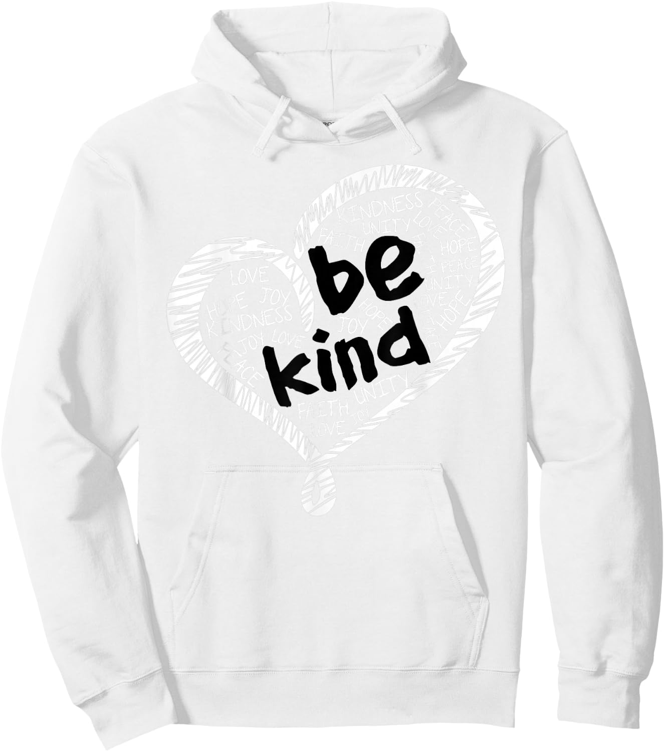 Unity Day Shirt Orange Anti Bullying Be Kind Heart Kindness Hoodie - Hoodie | White