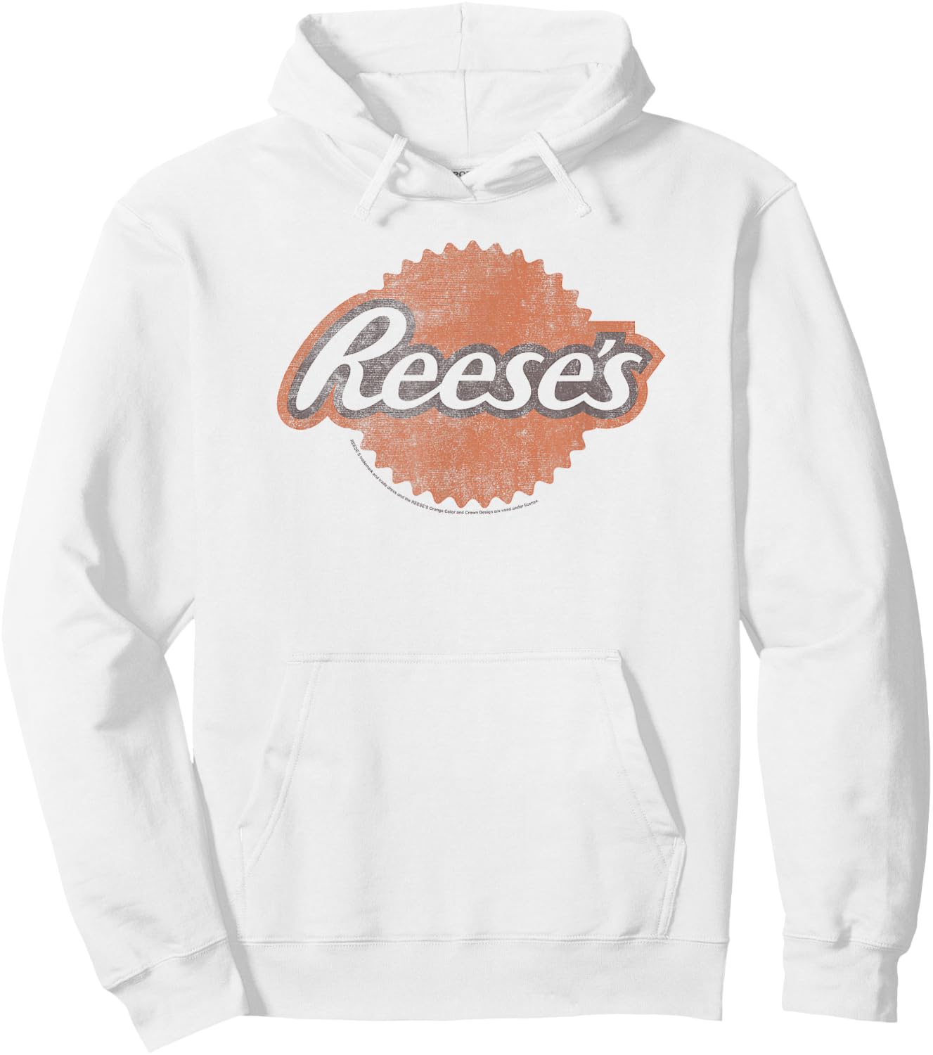 Reese's Centered Peanut Butter Cup Hoodie - Hoodie | White