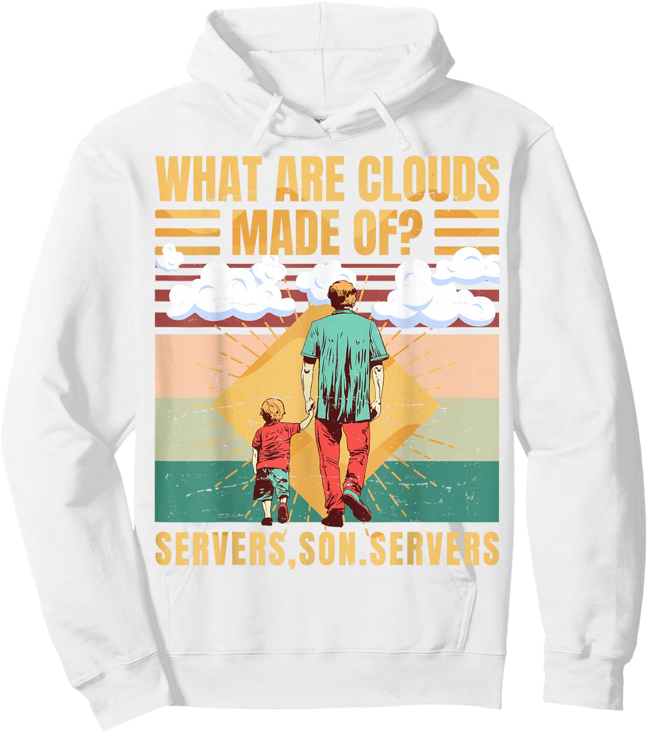 Funny Programmer Software Developer Computer Engineer Nerd Hoodie - Hoodie | White