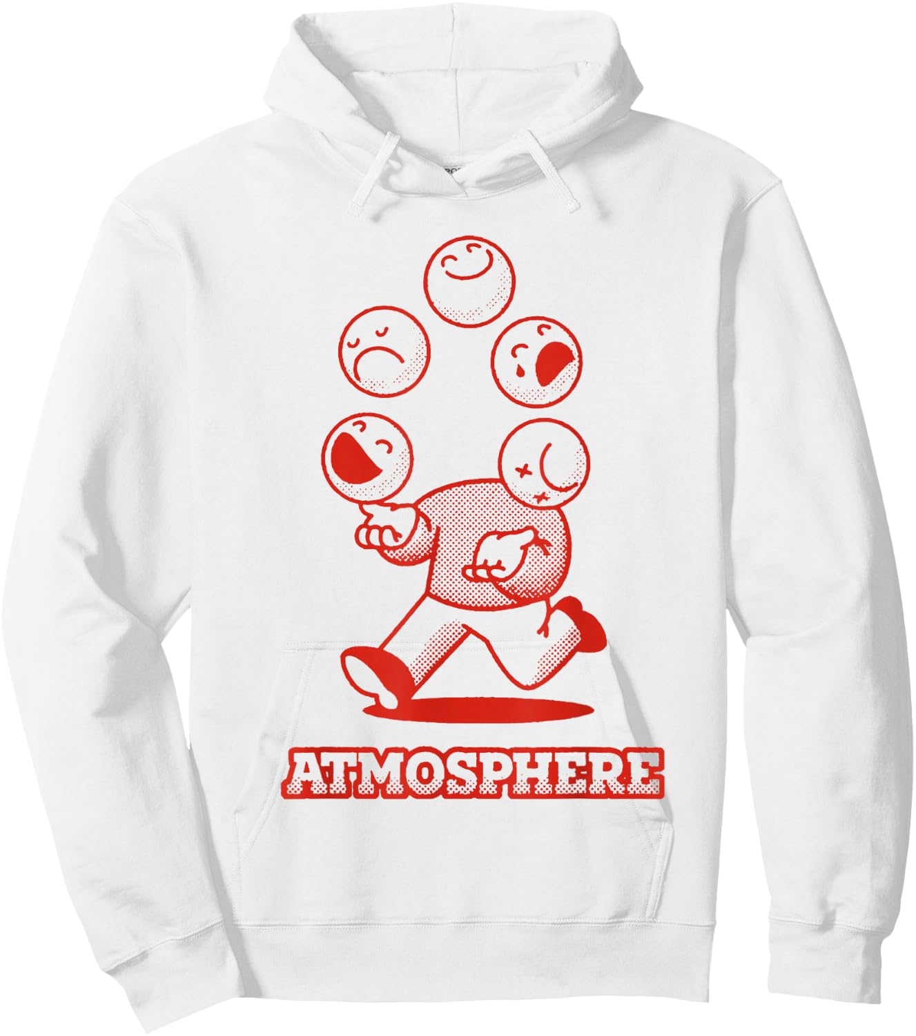 Atmosphere Juggle Hoodie - Hoodie | White