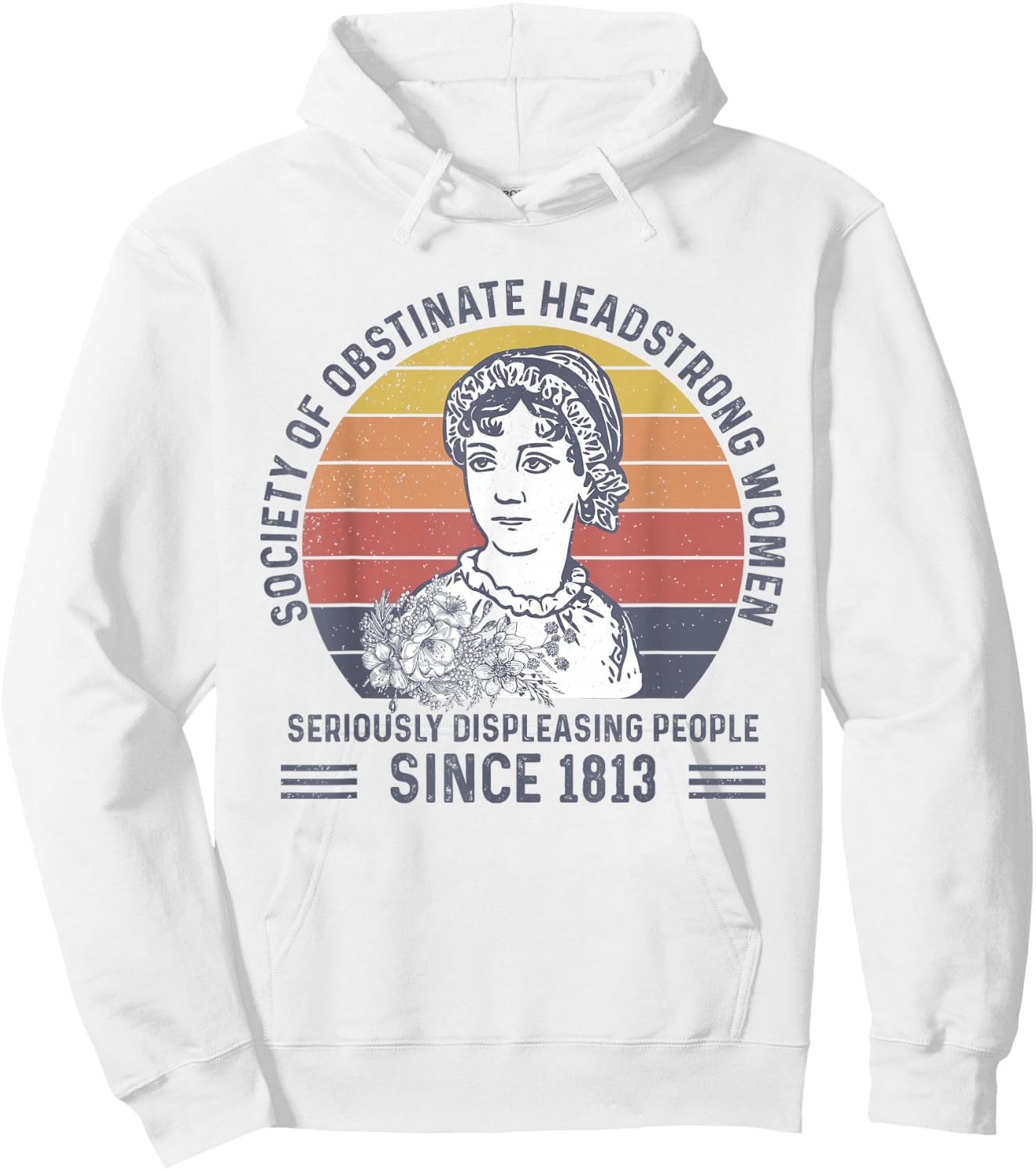 Society Of Obstinate Headstrong Women Bookworm Novelist Hoodie - Hoodie | White
